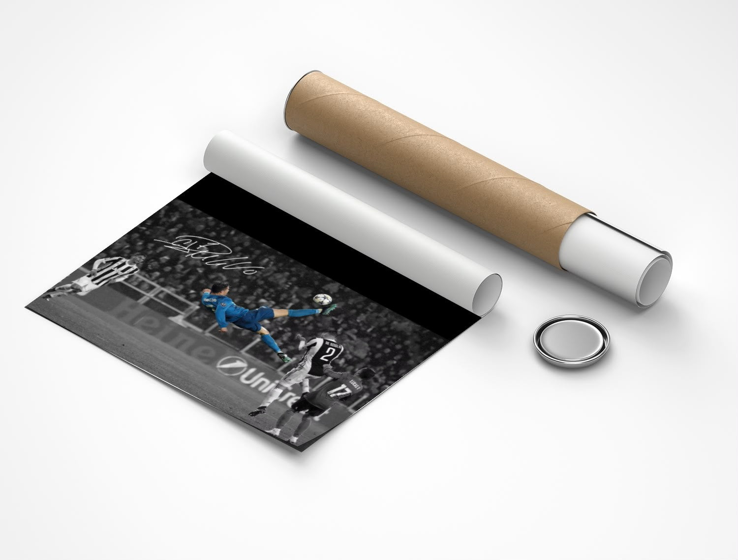 Rolled poster