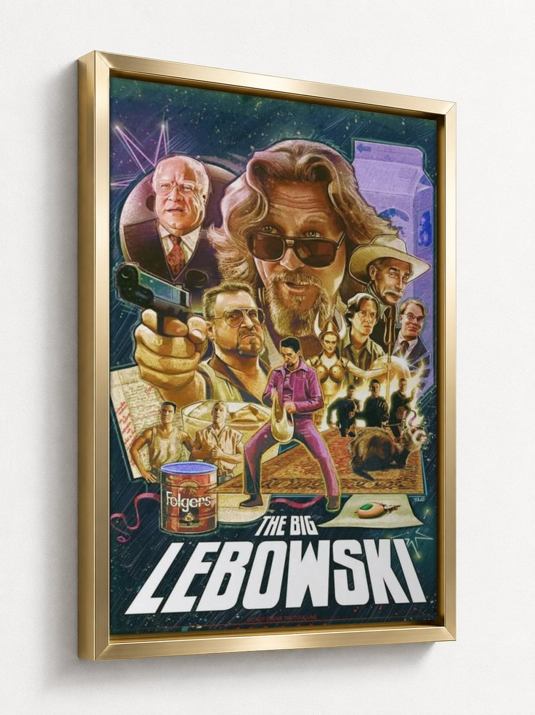 Gold floater