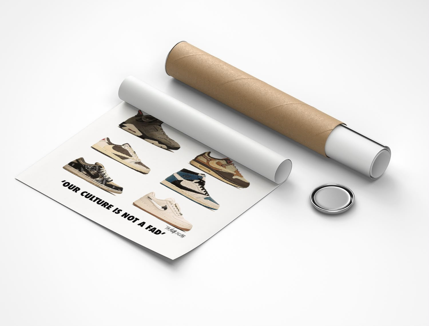 Rolled poster