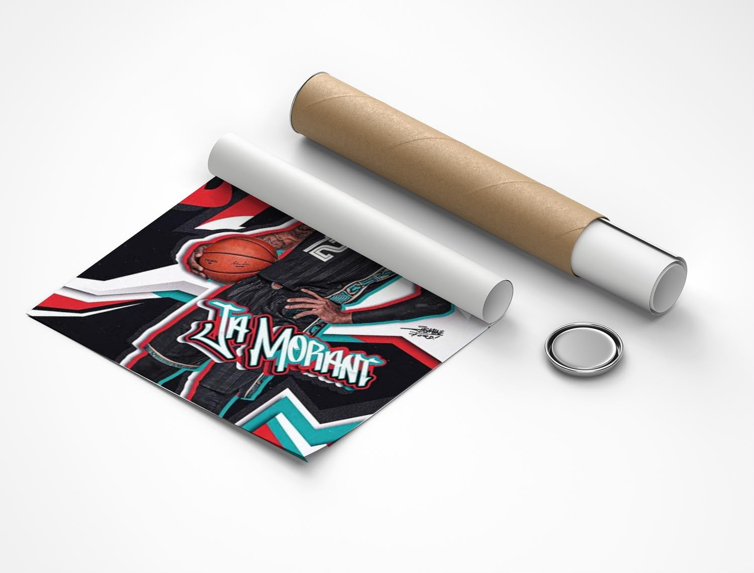 Rolled poster