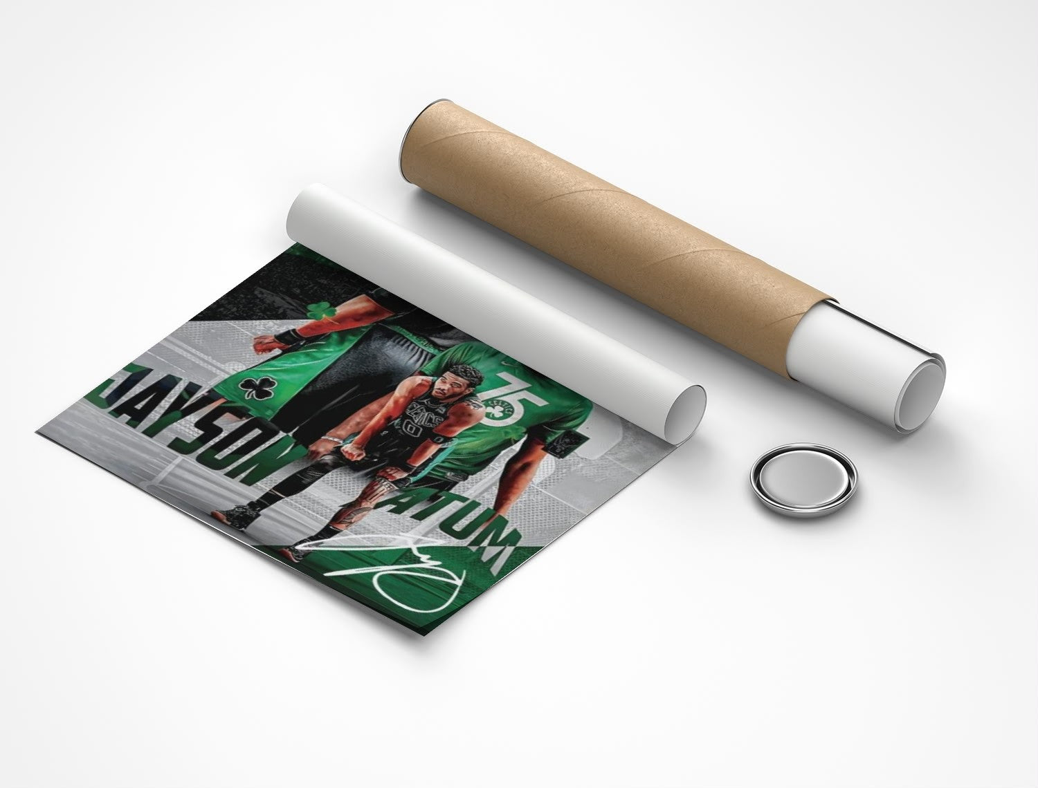 Rolled poster