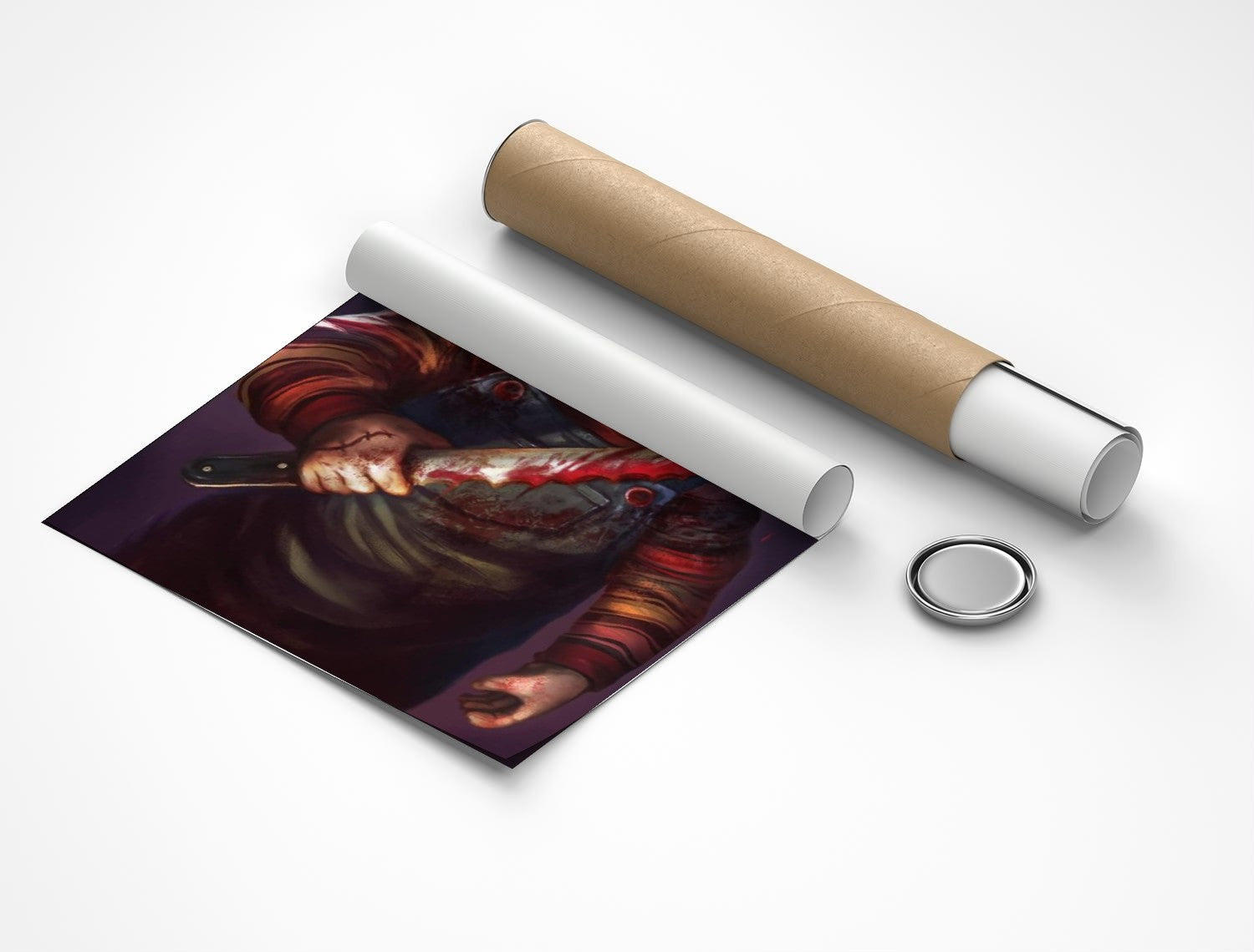Rolled poster