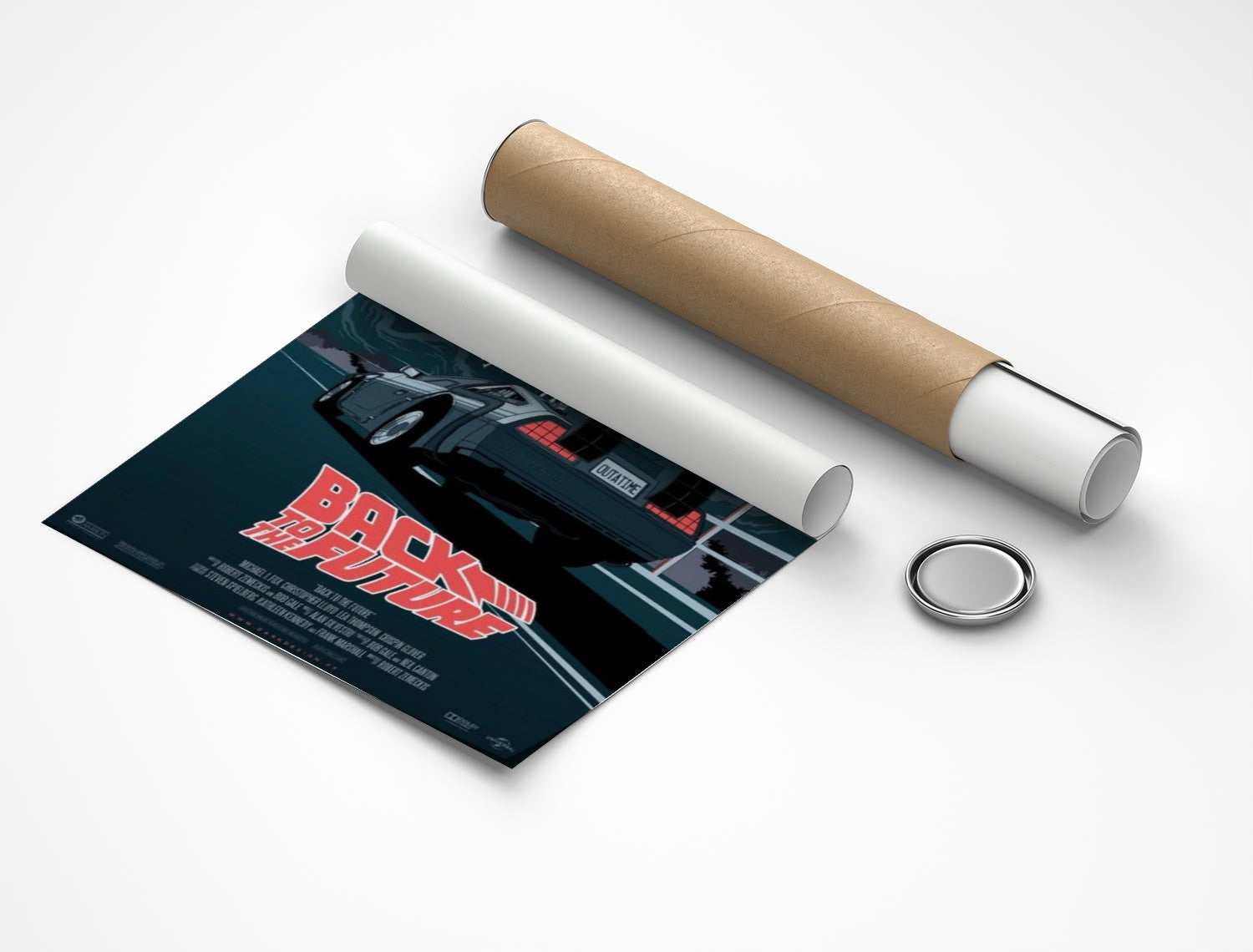 Rolled poster