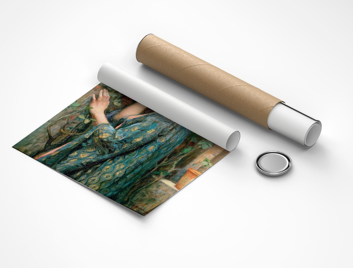 Rolled poster