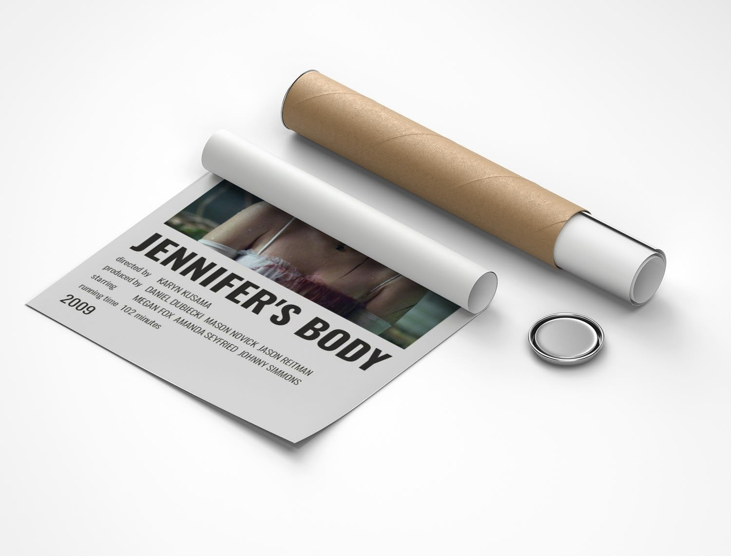 Rolled poster