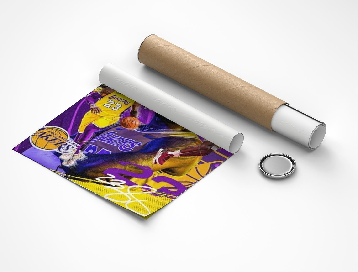 Rolled poster