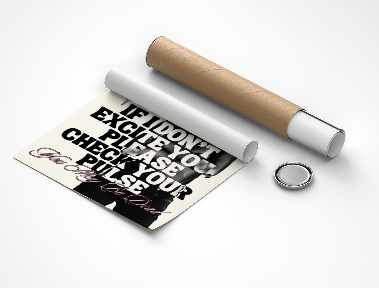 Rolled poster