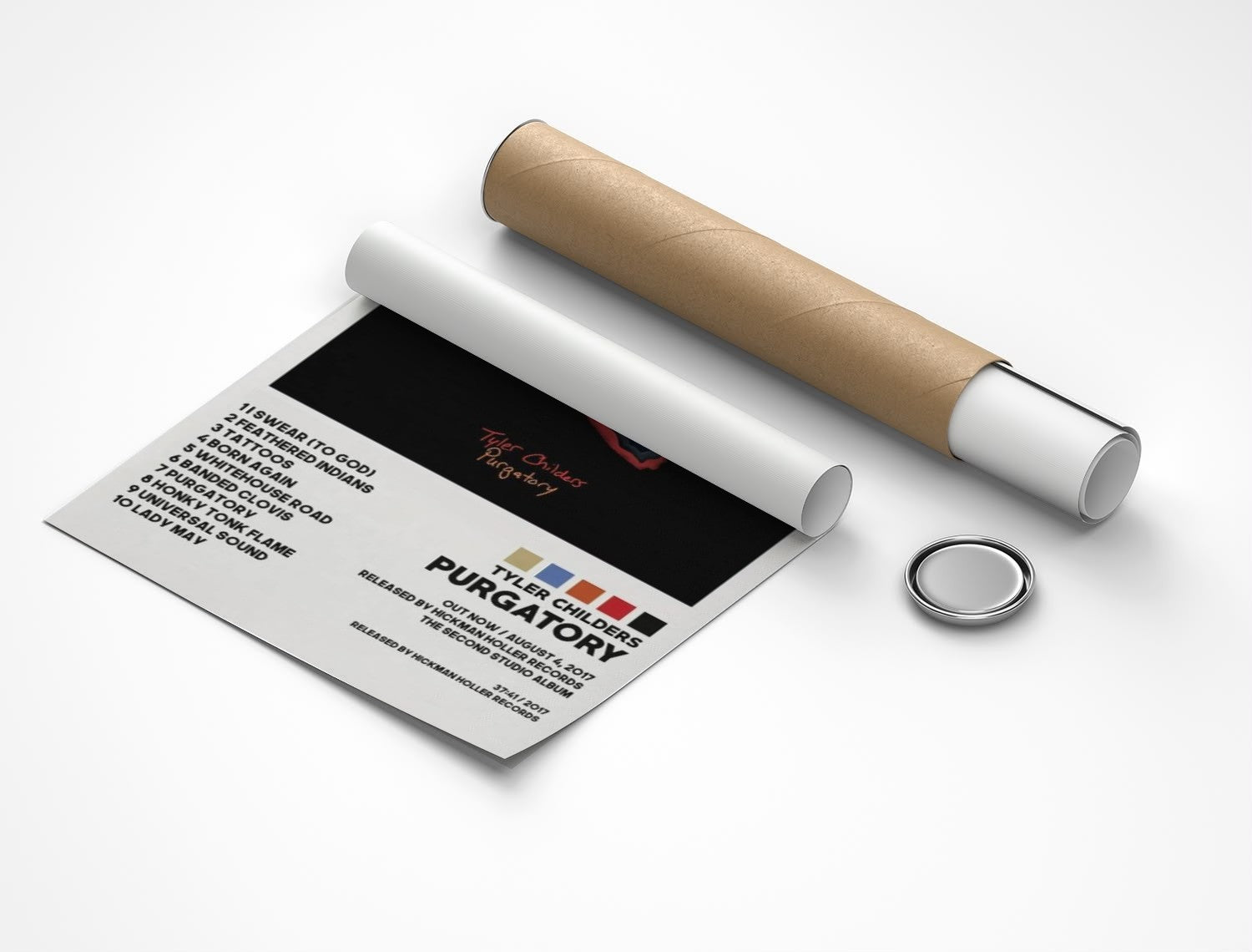 Rolled poster