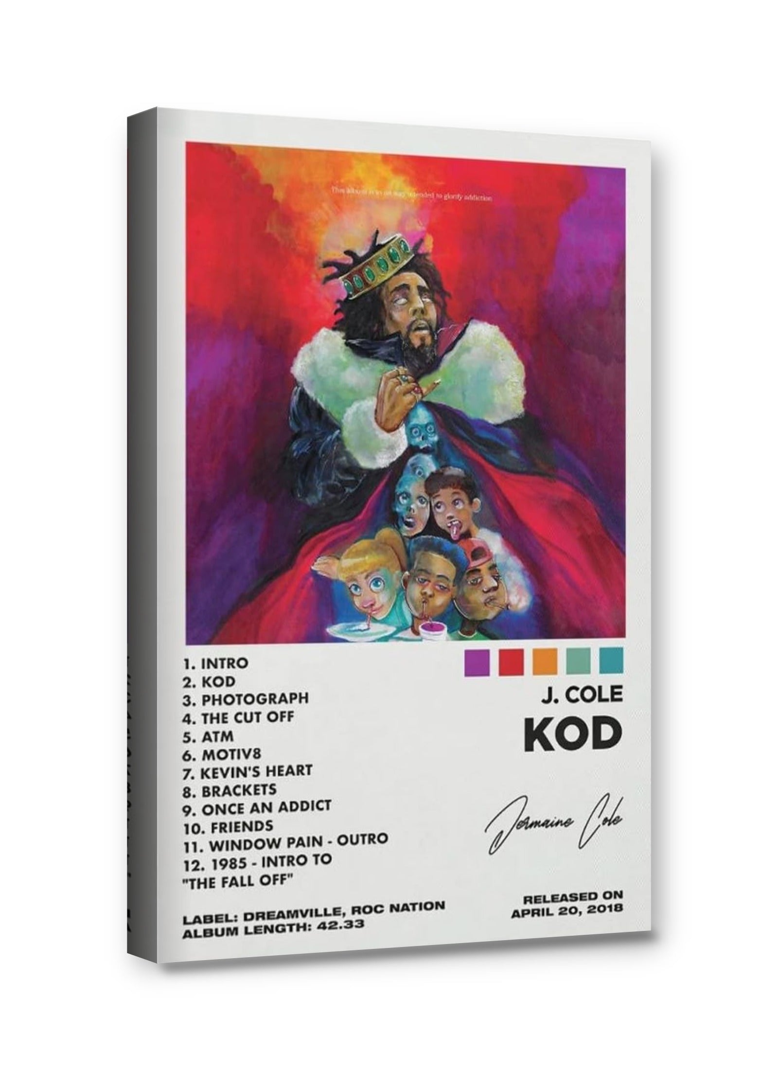 Framed canvas