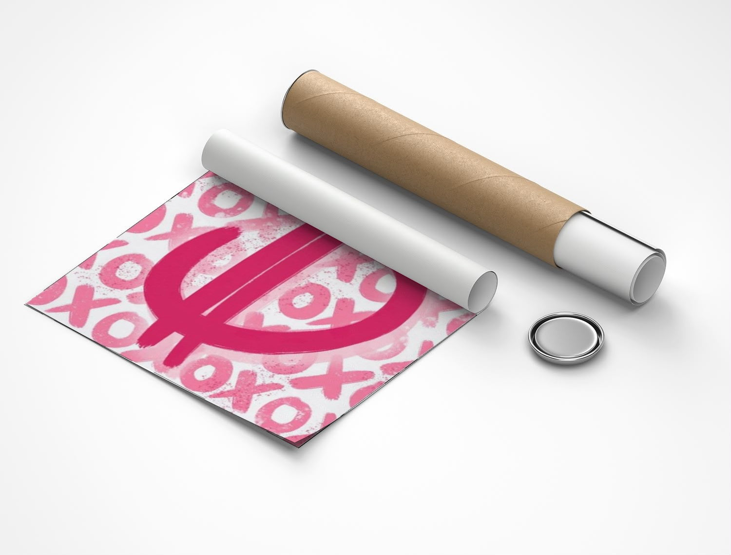 Rolled poster