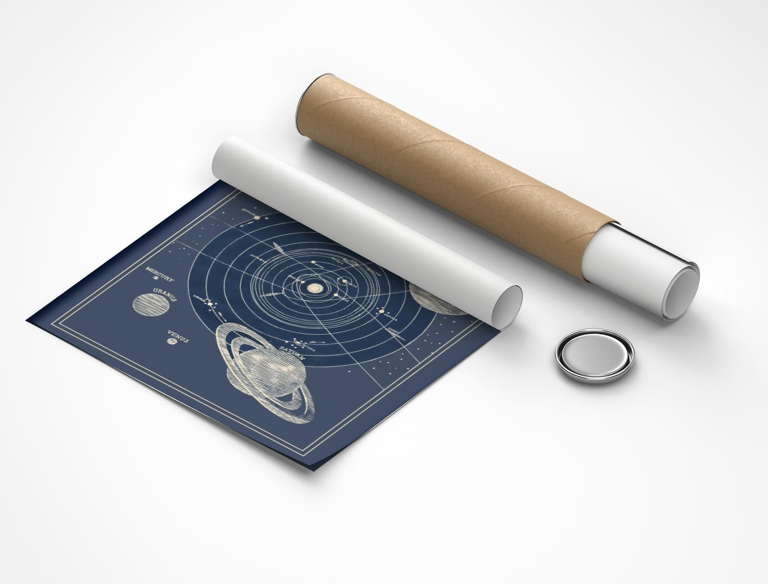 Rolled poster