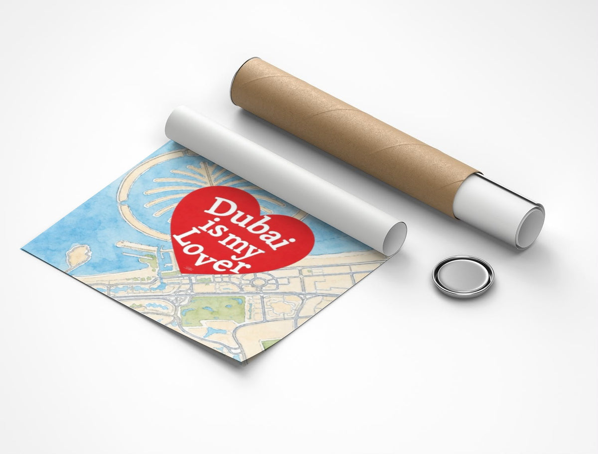 Rolled poster