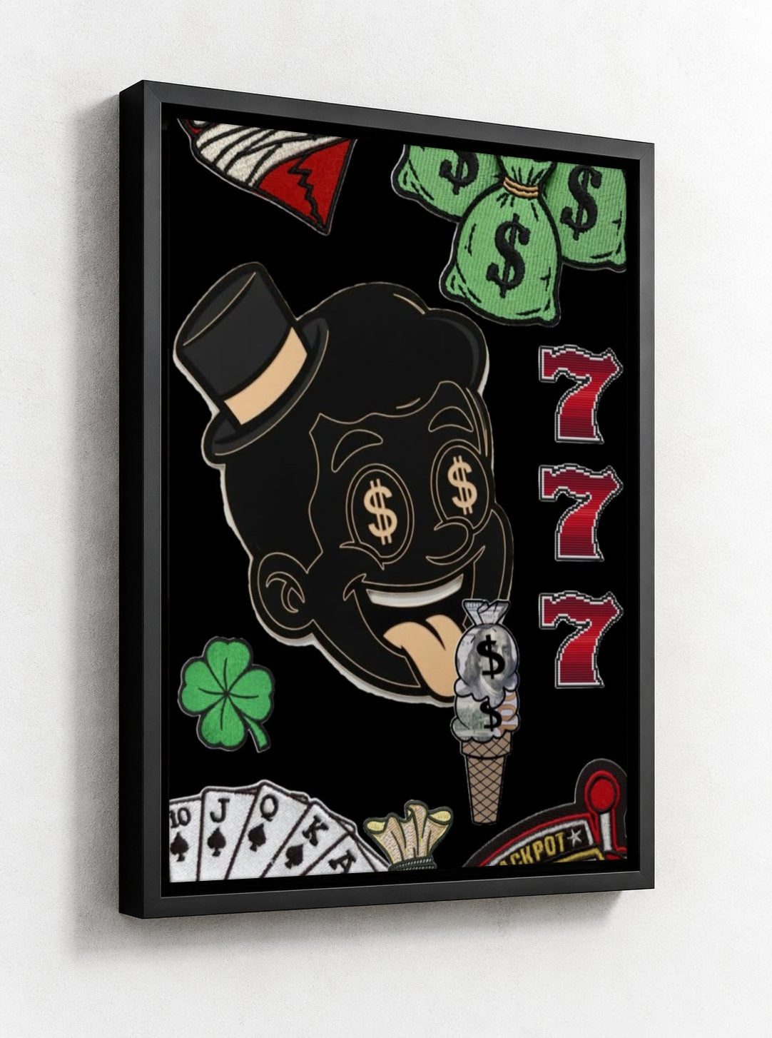 Black floater