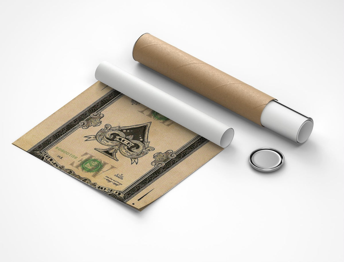 Rolled poster