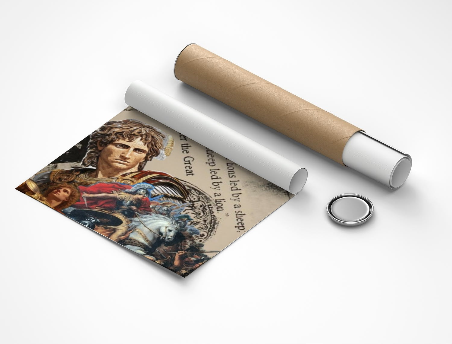 Rolled poster