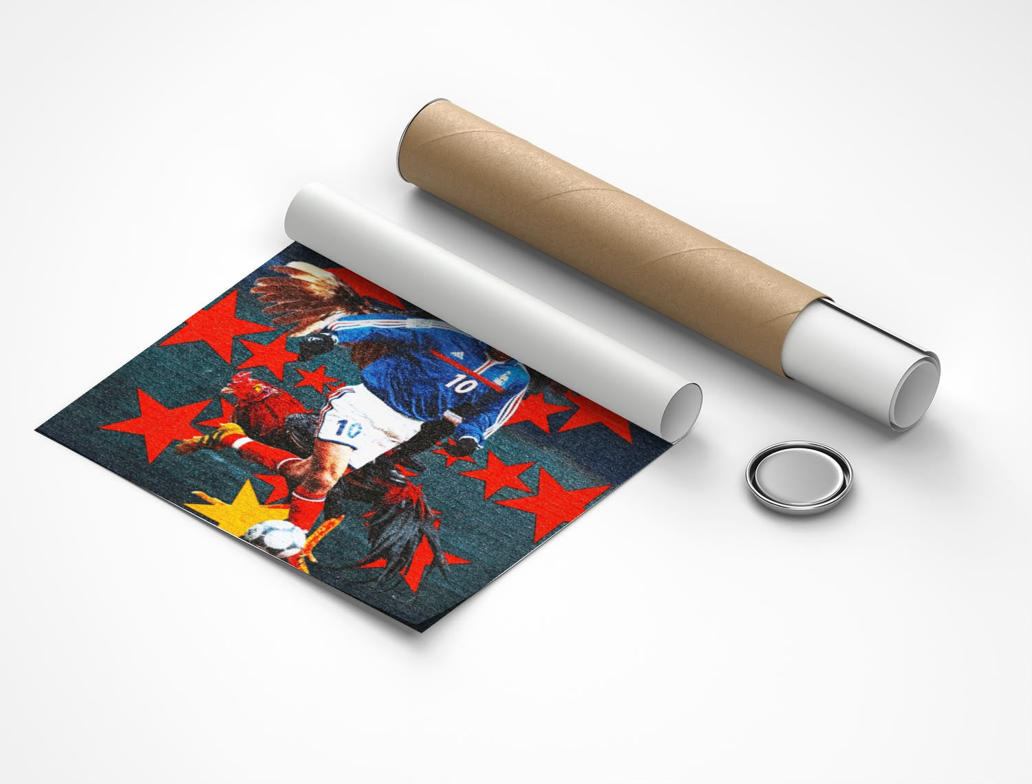 Rolled poster