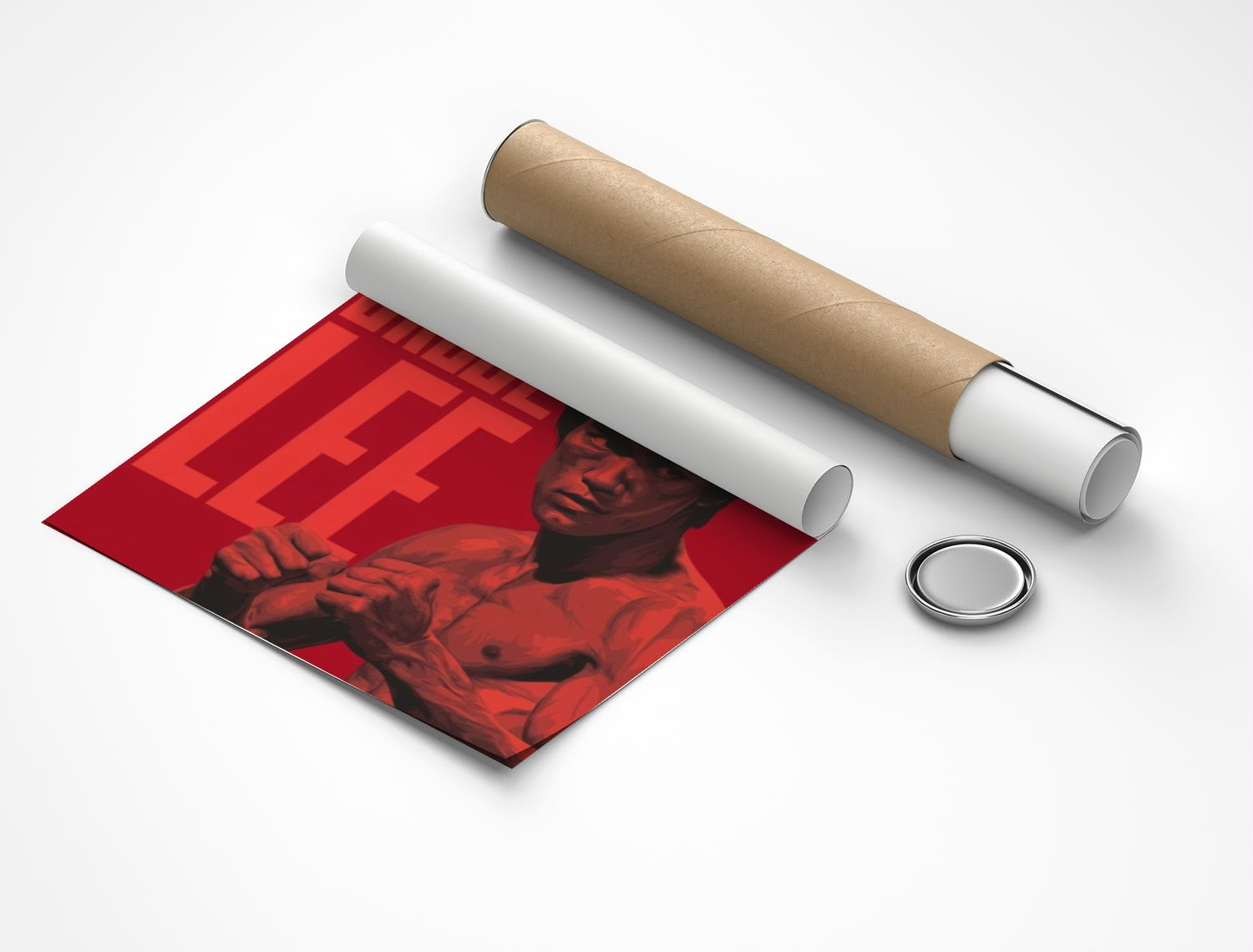 Rolled poster
