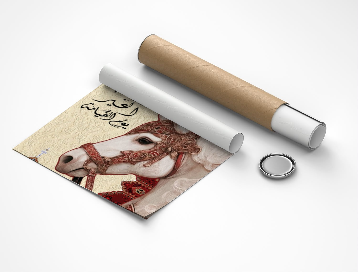 Rolled poster