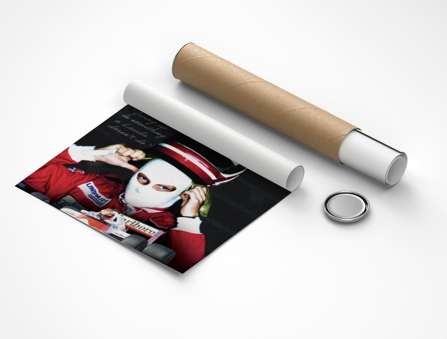 Rolled poster
