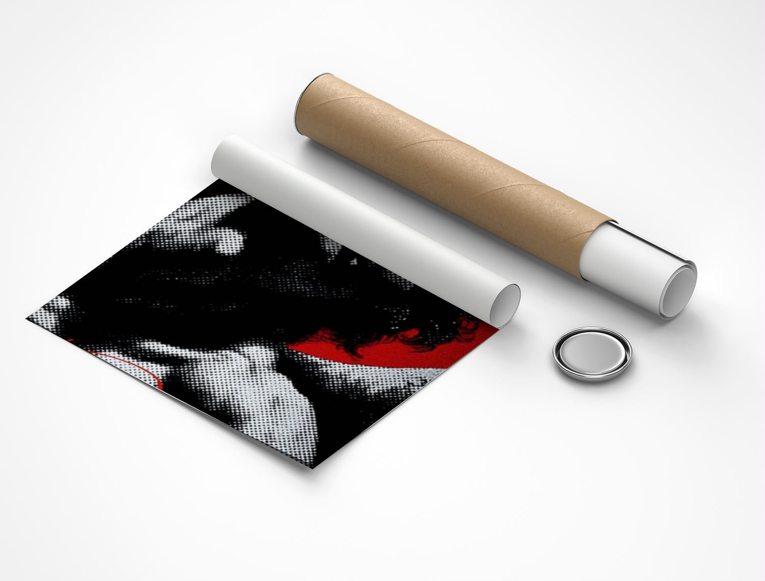 Rolled poster
