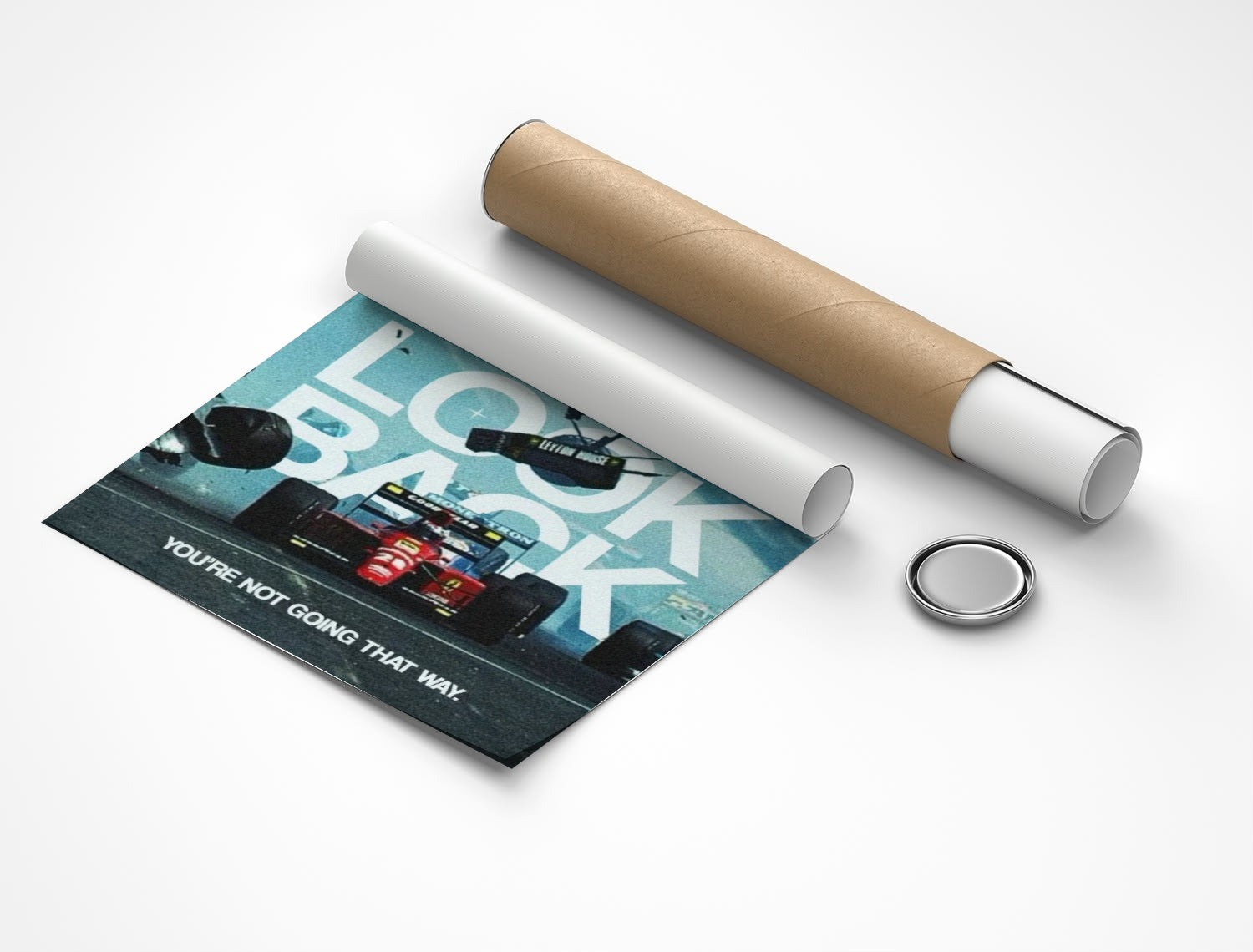 Rolled poster