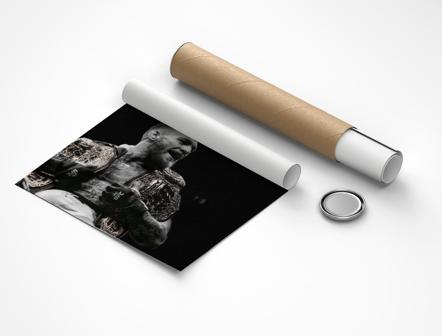 Rolled poster