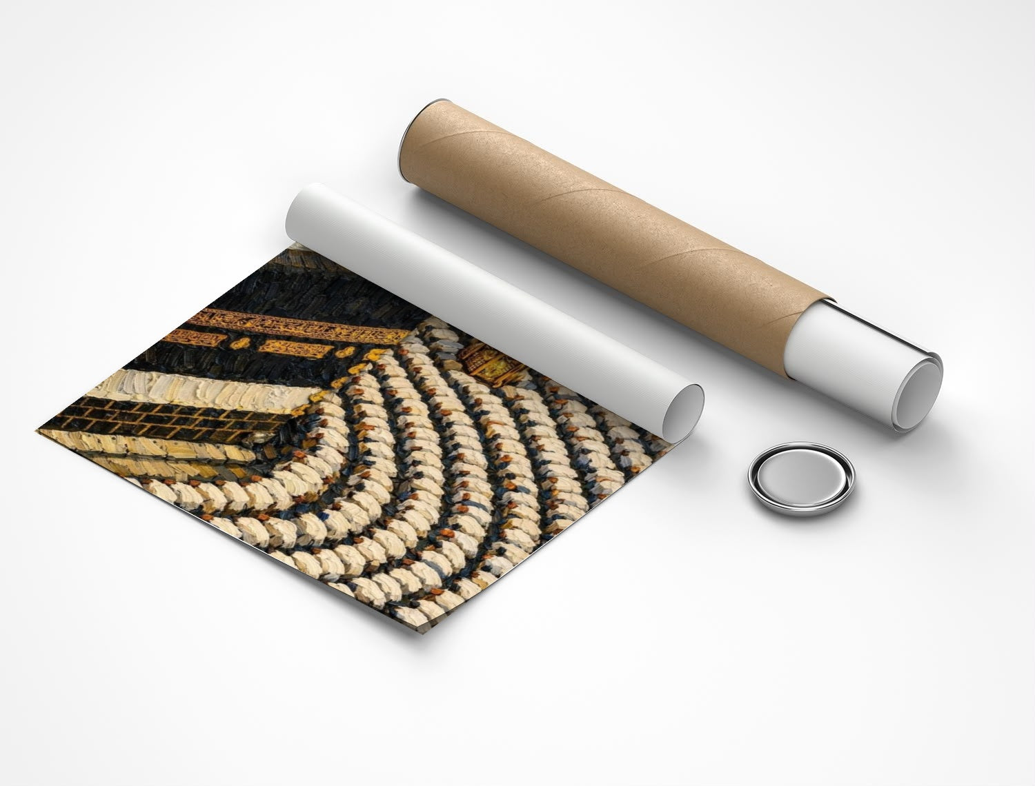 Rolled poster