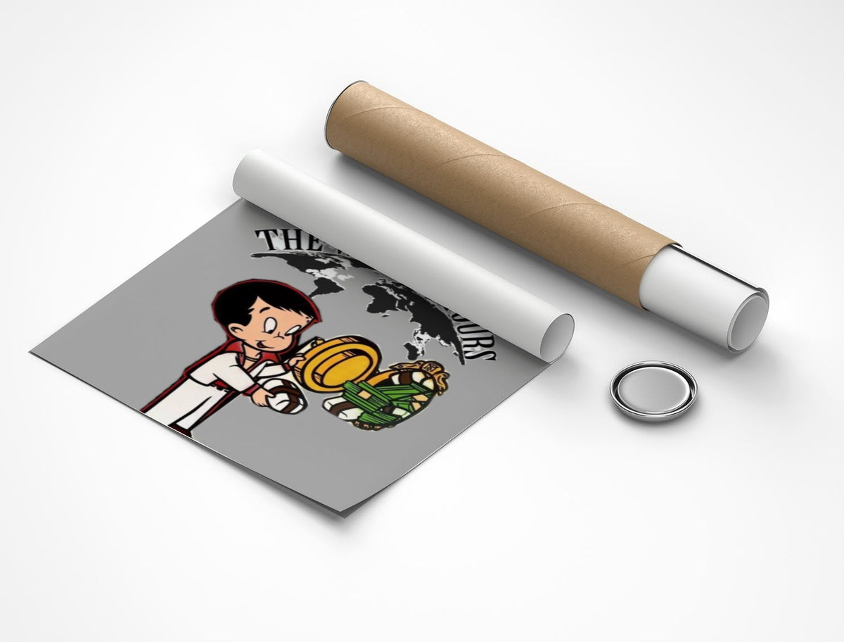 Rolled poster