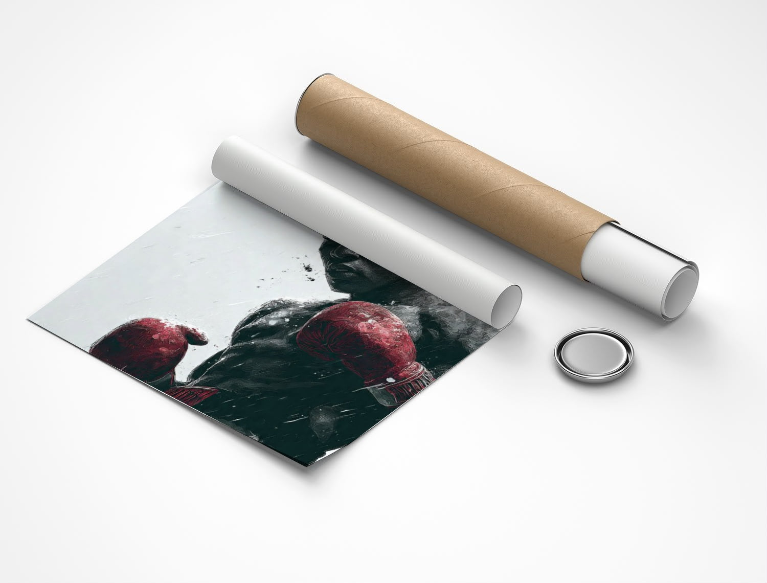 Rolled poster