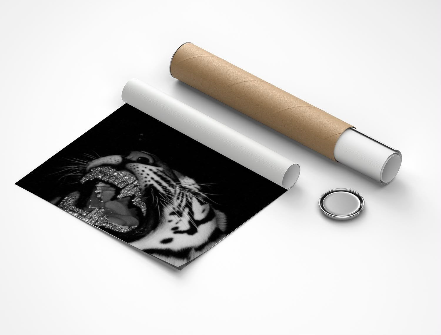 Rolled poster