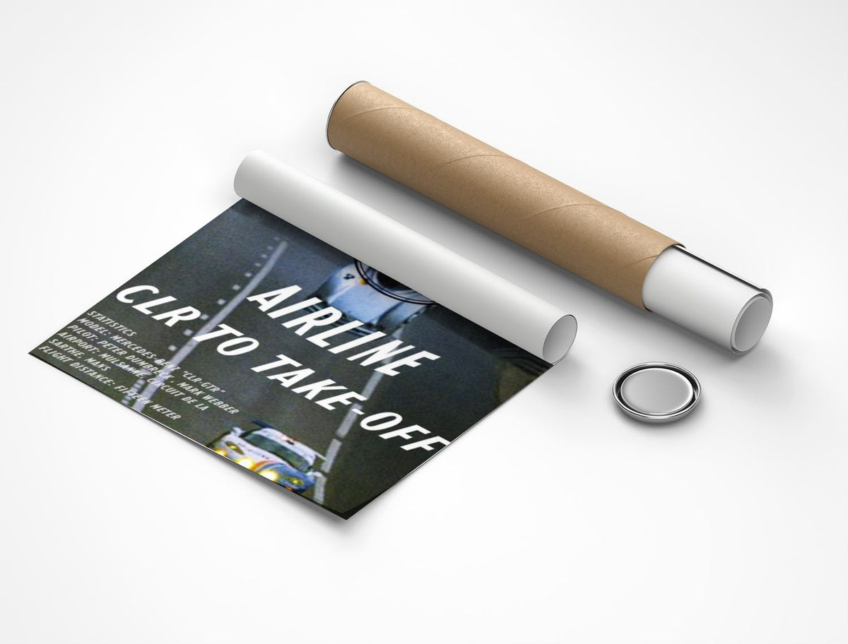 Rolled poster