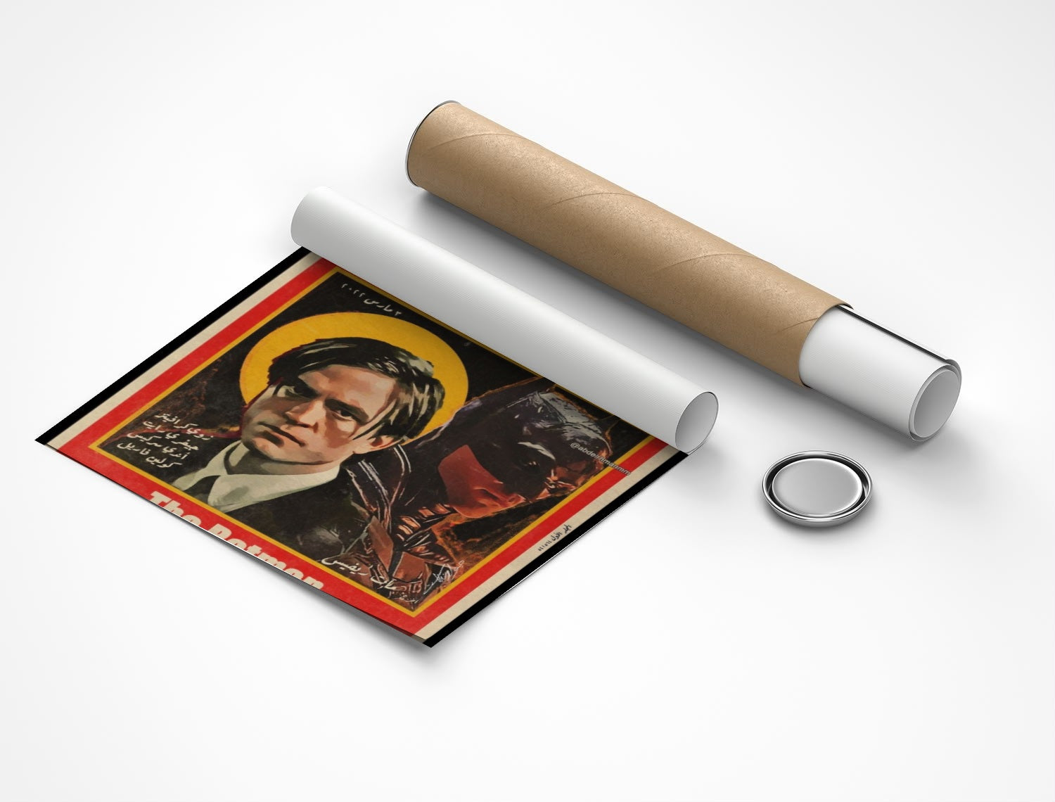 Rolled poster