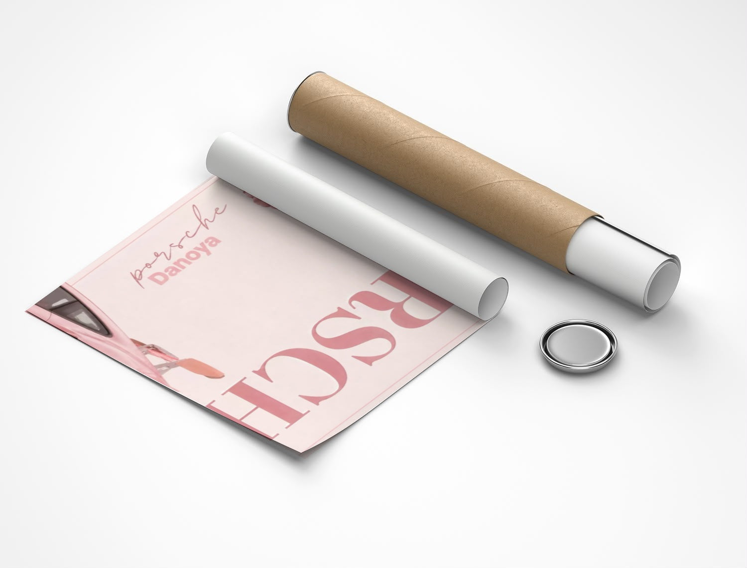 Rolled poster