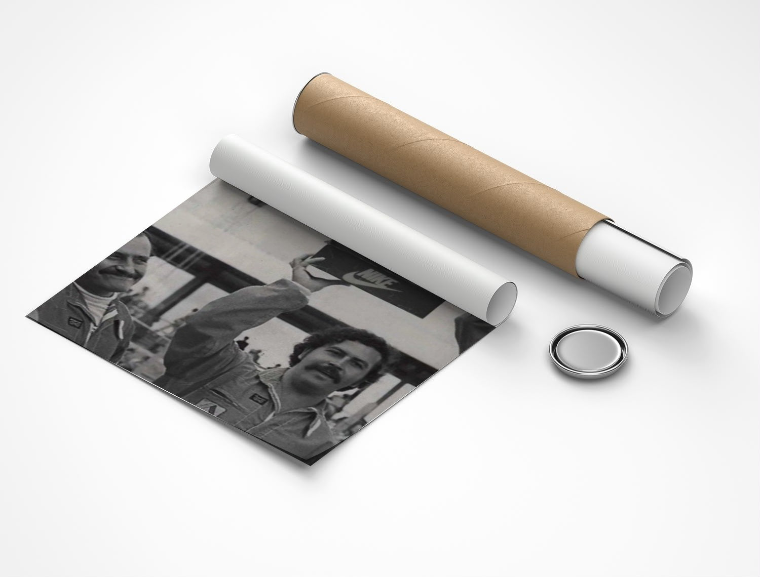 Rolled poster