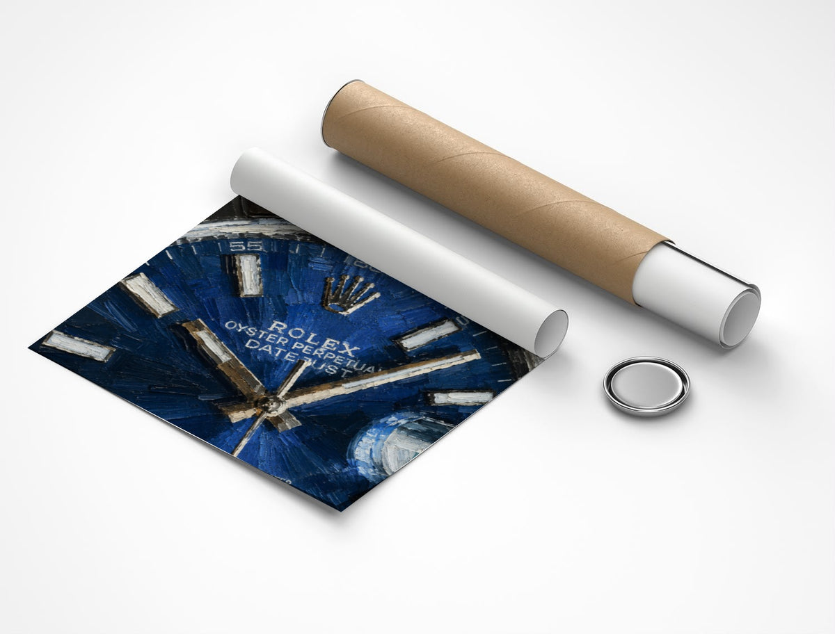 Rolled poster