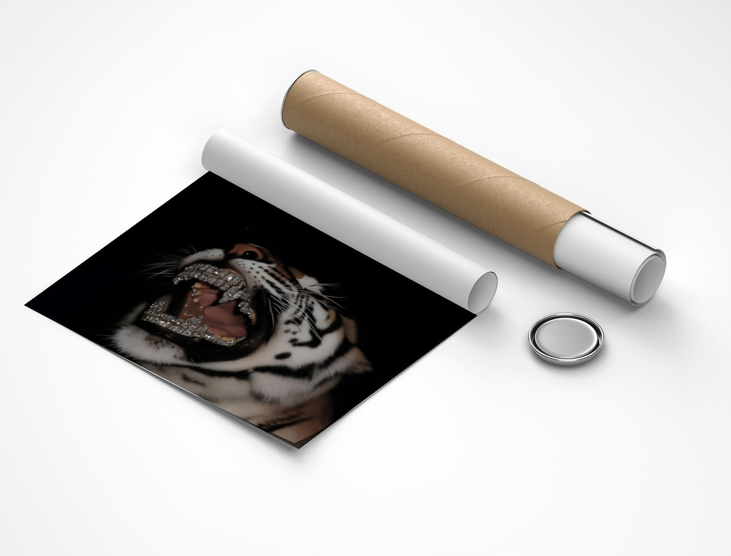 Rolled poster