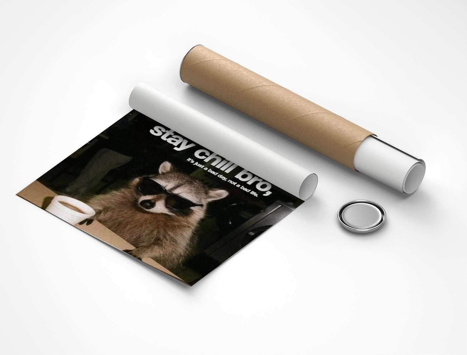 Rolled poster