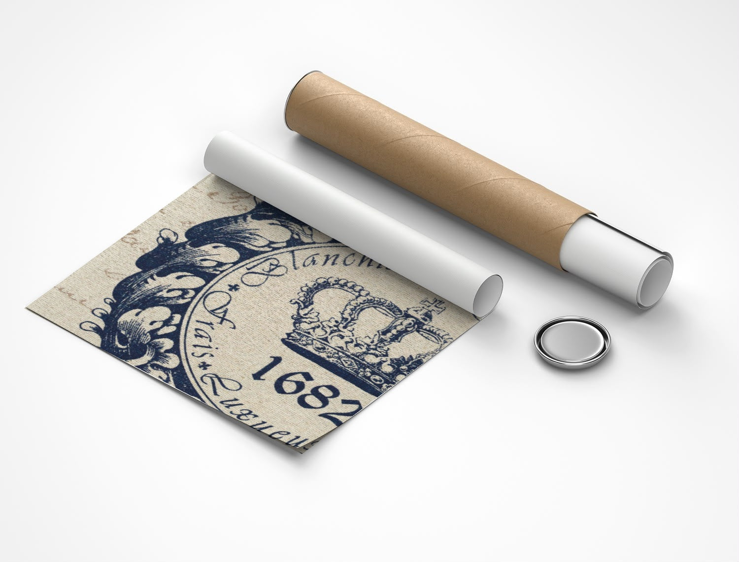 Rolled poster