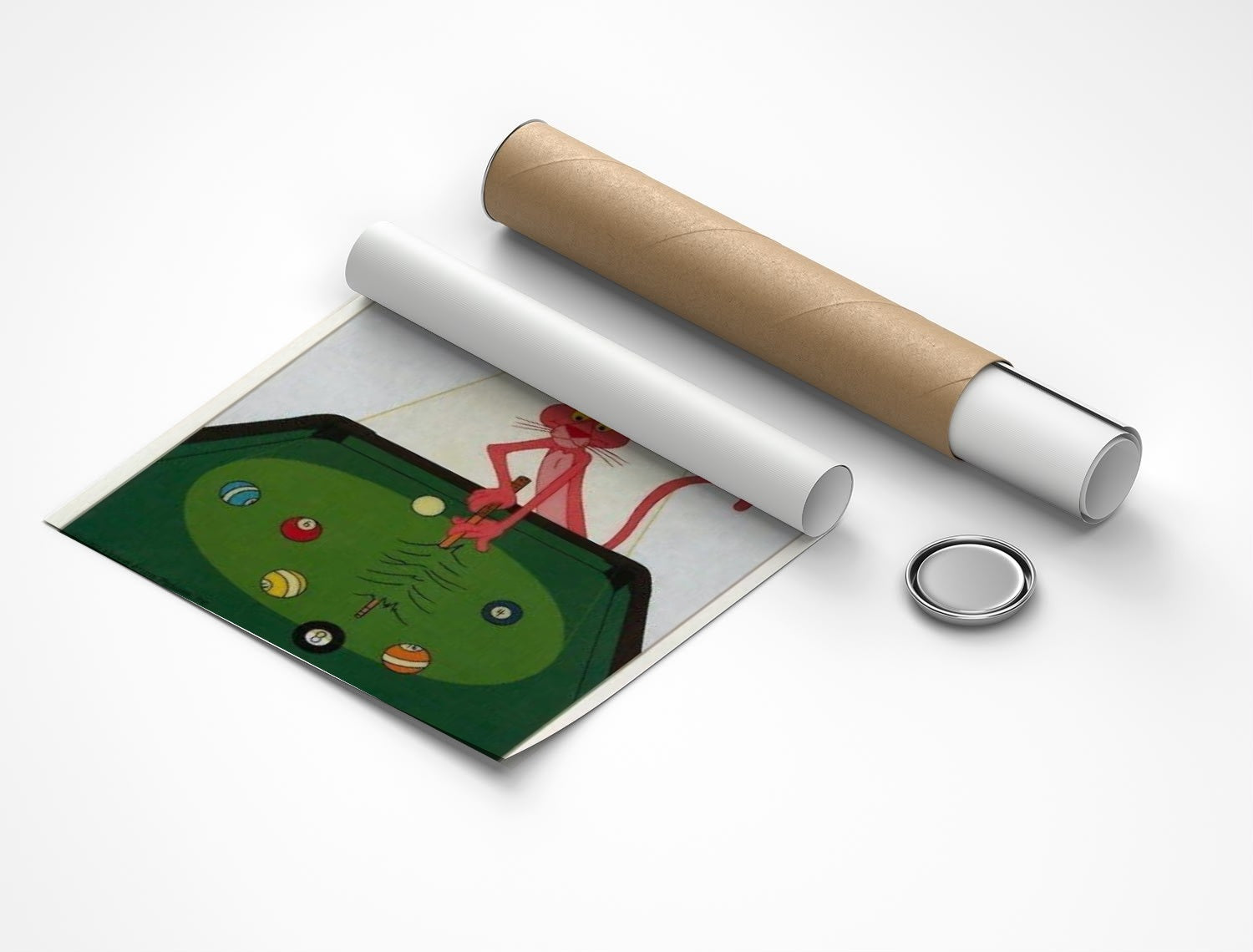Rolled poster