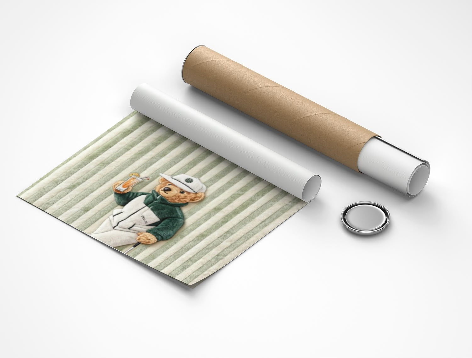 Rolled poster