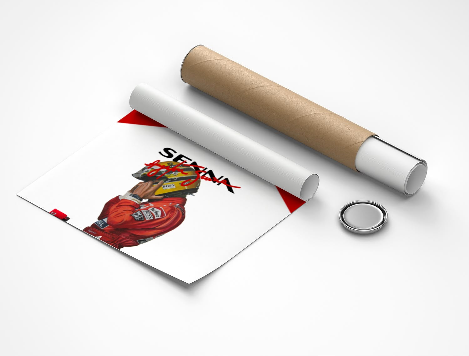 Rolled poster