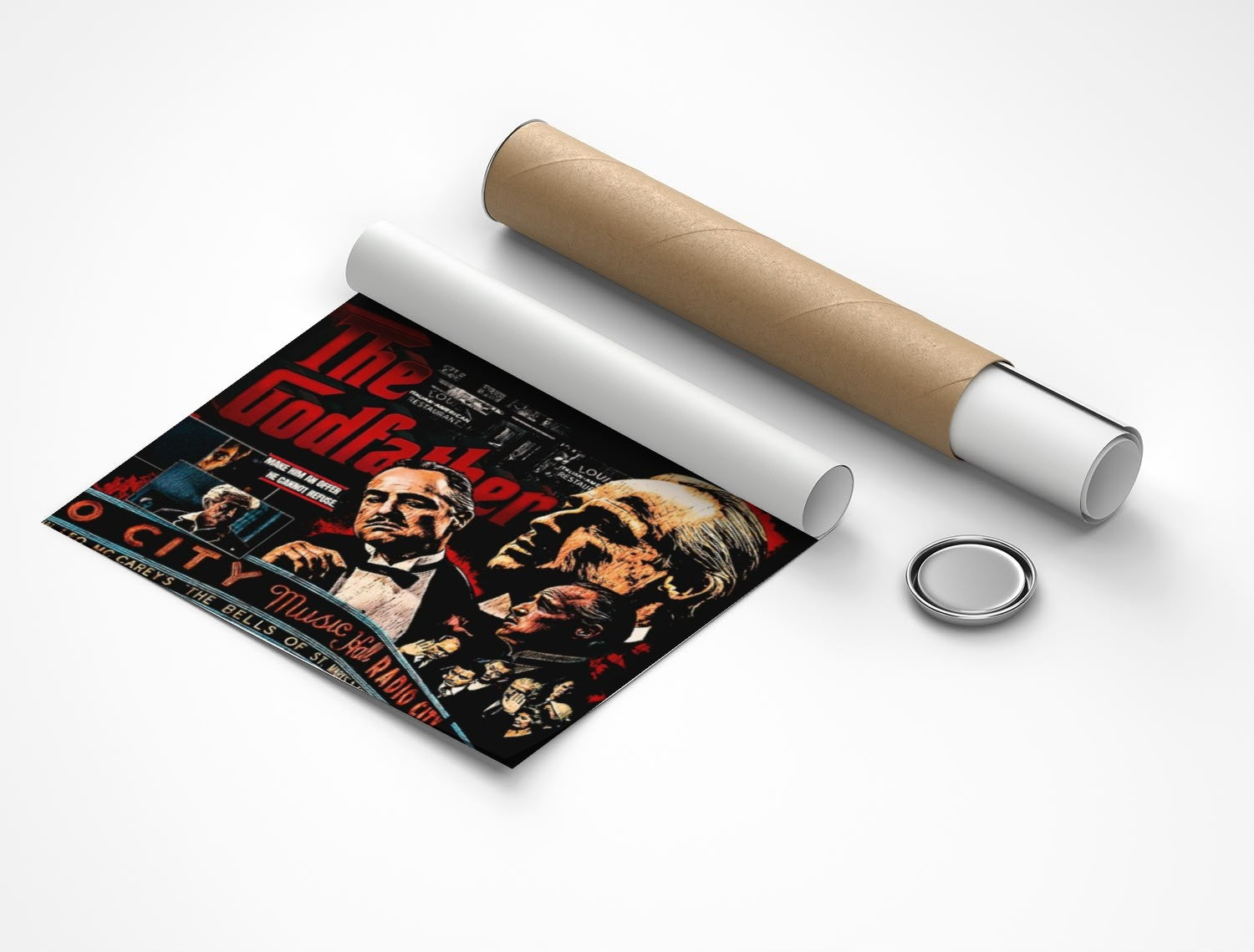 Rolled poster