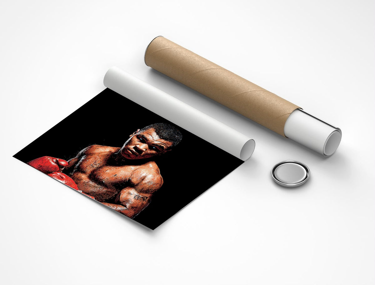 Rolled poster