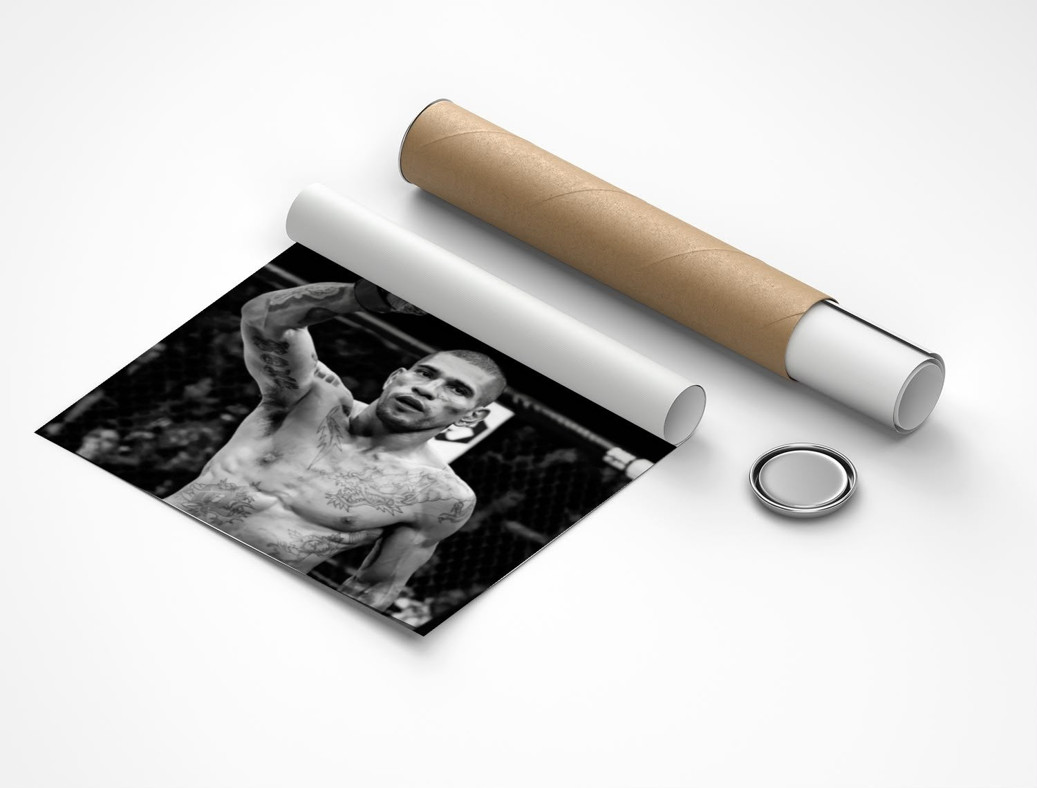 Rolled poster