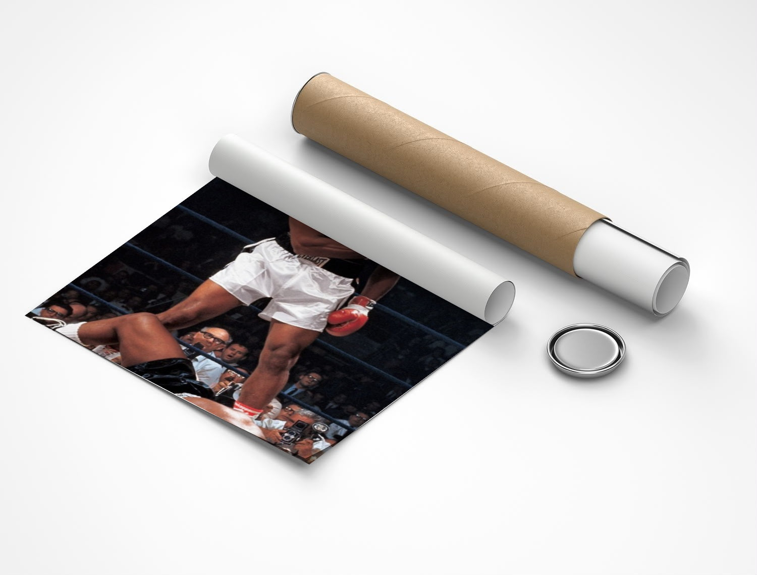 Rolled poster