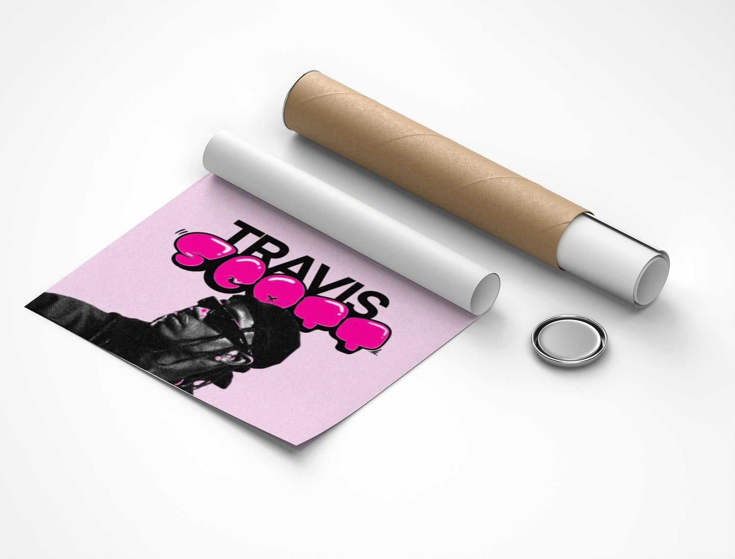 Rolled poster