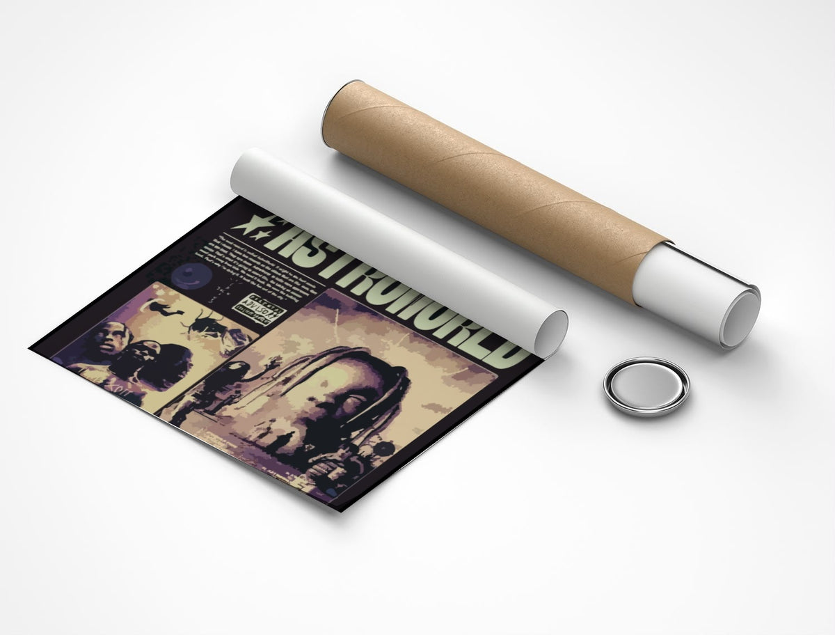 Rolled poster