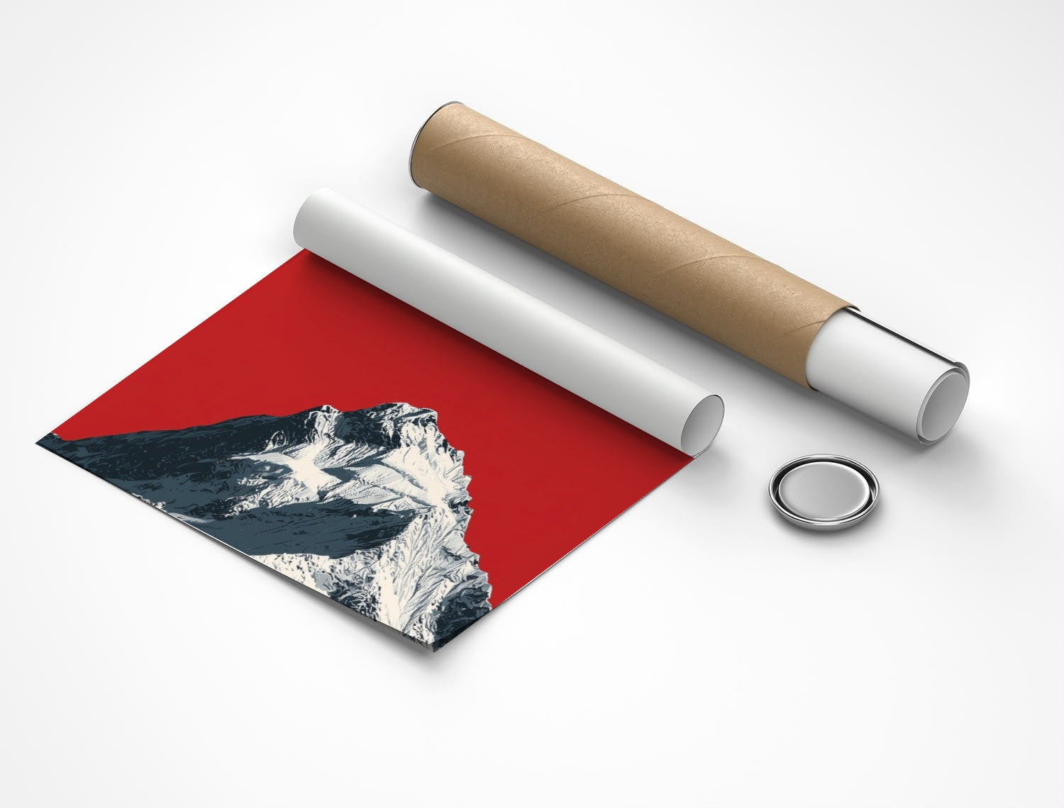 Rolled poster
