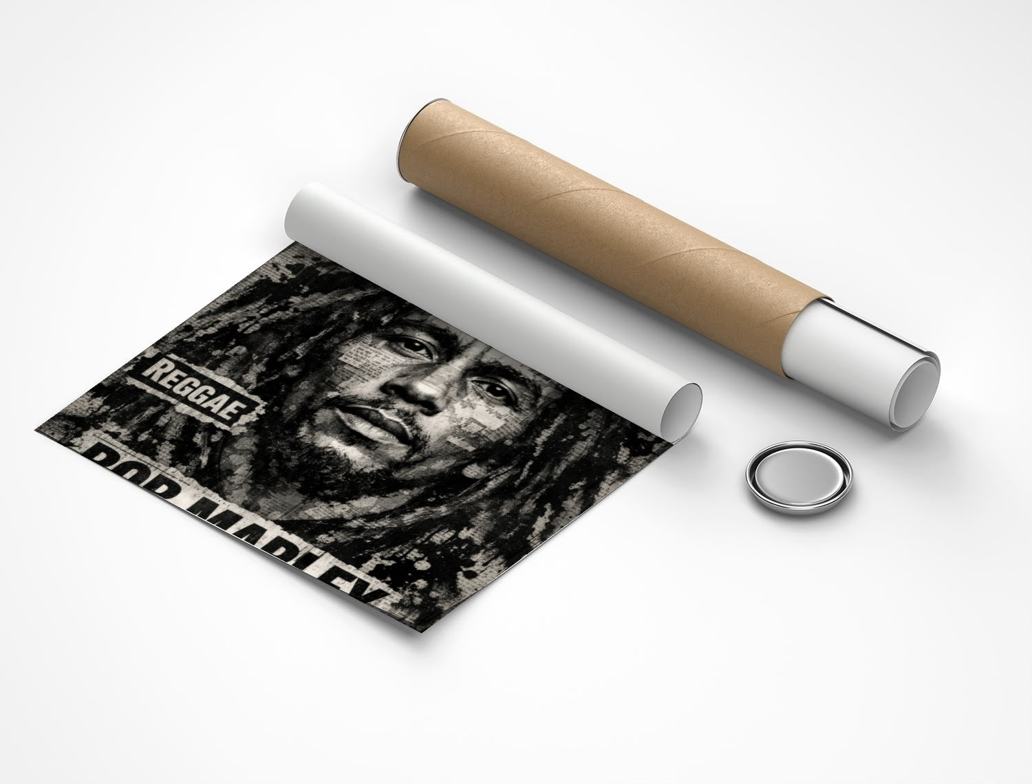 Rolled poster