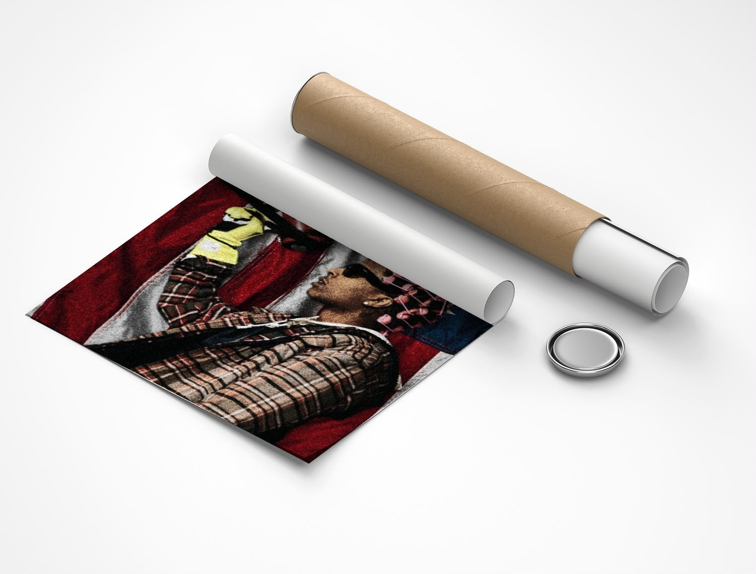 Rolled poster